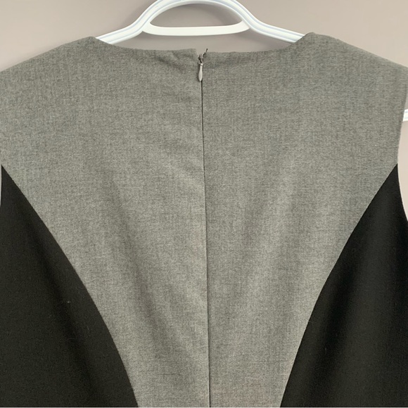 Suzy Shier Medium Gray and Black Dress - Picture 3 of 8
